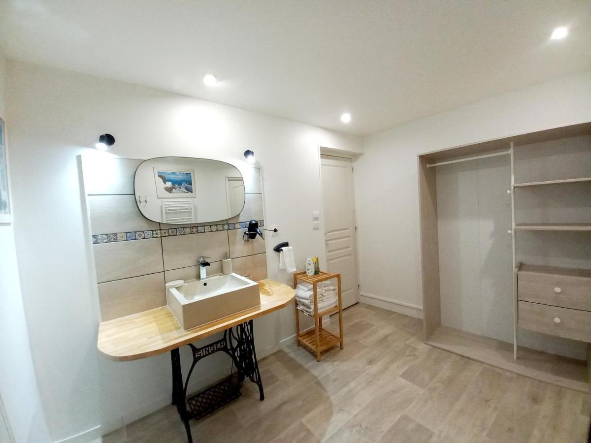 L'Annexe- Guest House Avec Piscine Studio Avec Coin Chambre Rosny-sur-Seine Exteriér fotografie