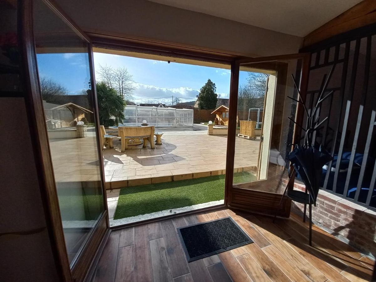 L'Annexe- Guest House Avec Piscine Studio Avec Coin Chambre Rosny-sur-Seine Exteriér fotografie